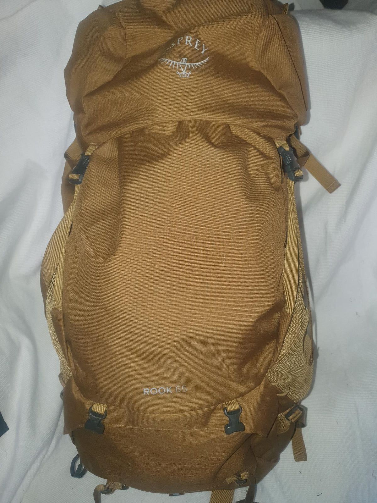 Brand New Osprey Rook Backpack 65L In Mustard