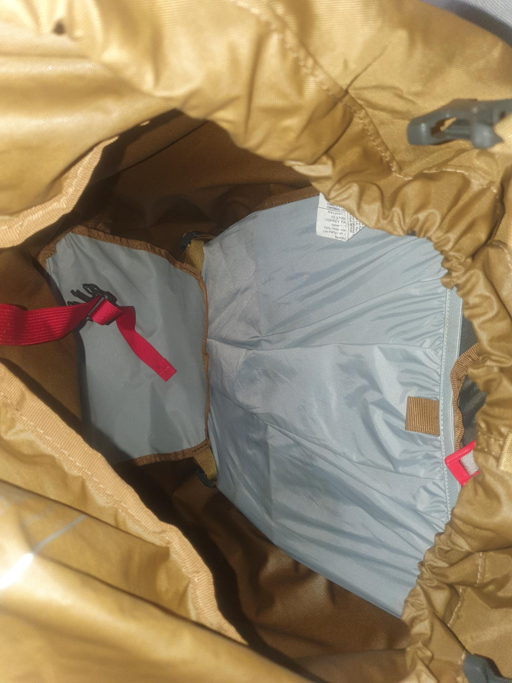 Brand New Osprey Rook Backpack 65L In Mustard