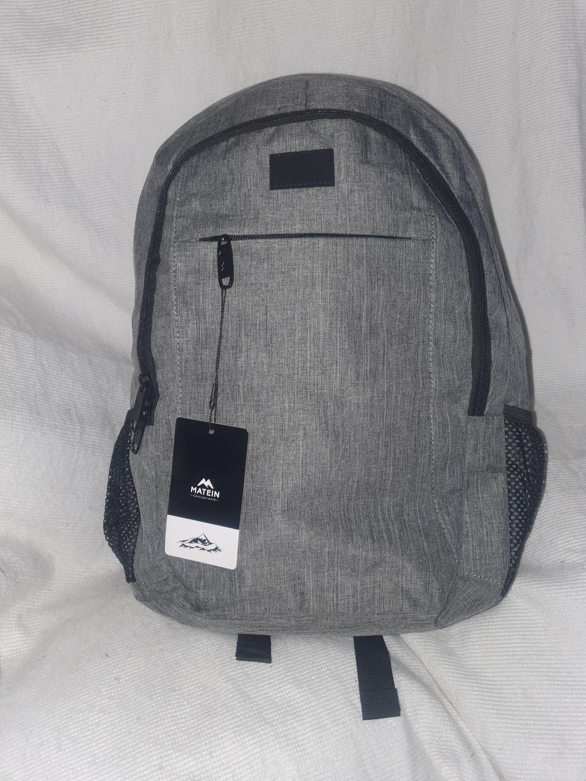 Maiten Anti-Theft USB Charging Backpack – Grey