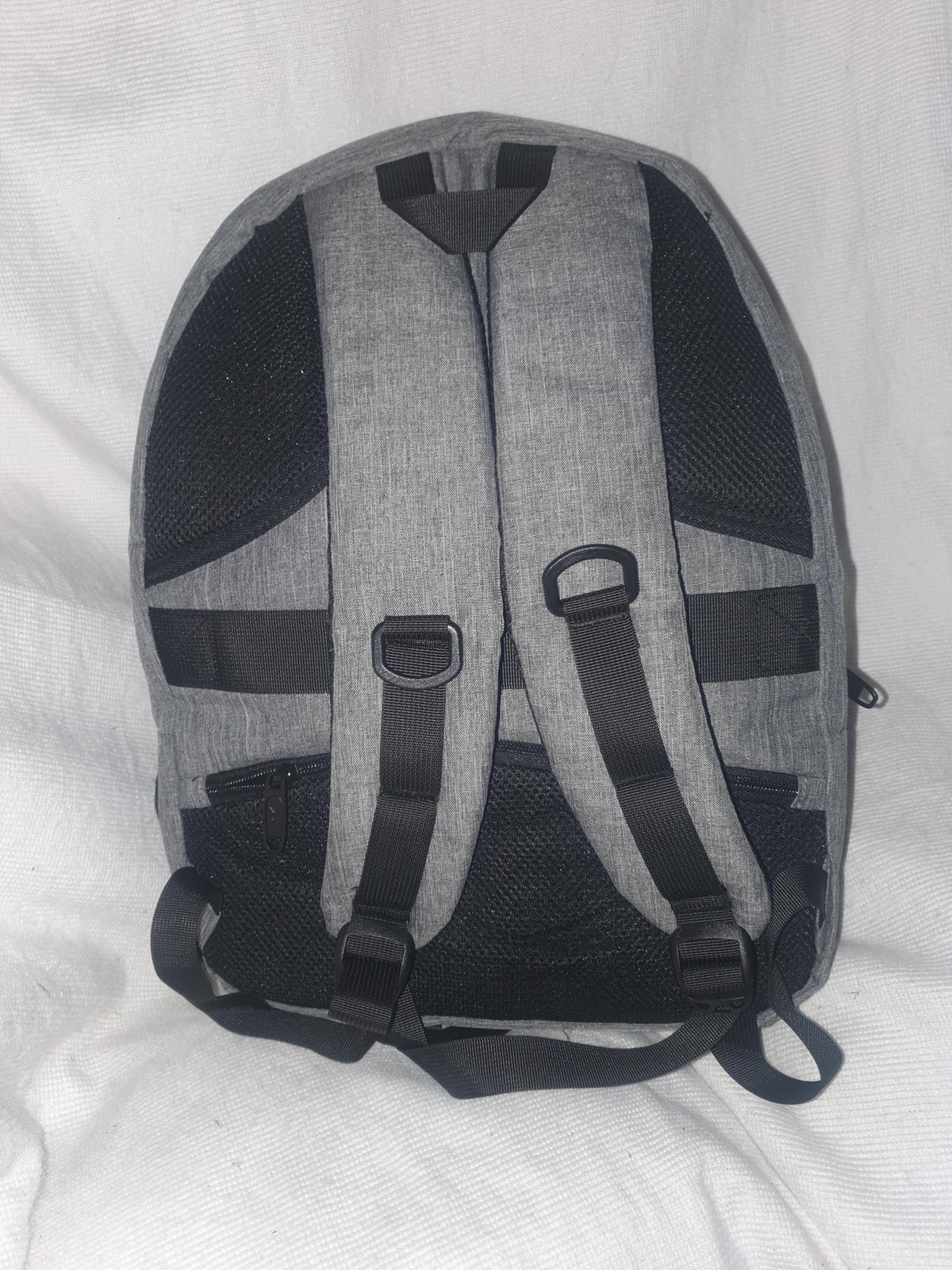 Maiten Anti-Theft USB Charging Backpack – Grey